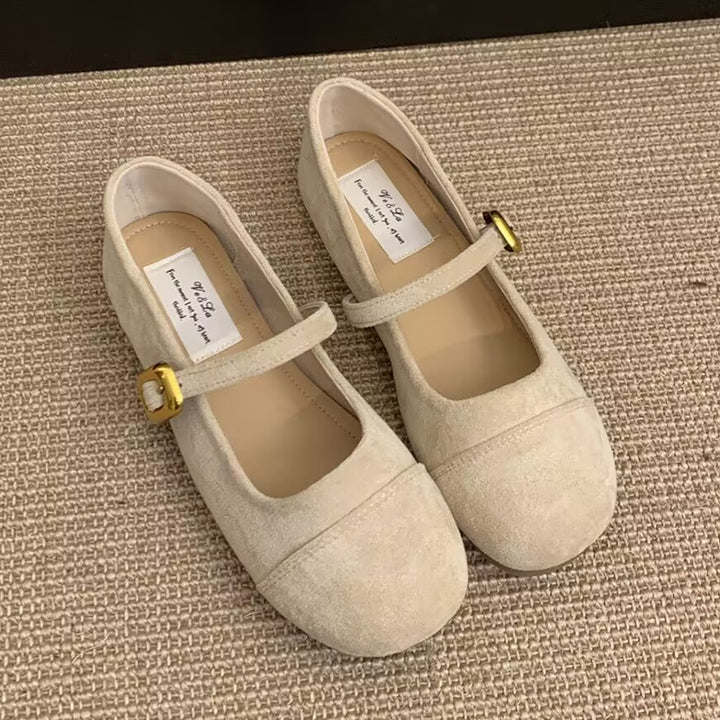 Femme Classic Mary Jane Ballerinas med smart spænde-detalje Stilla