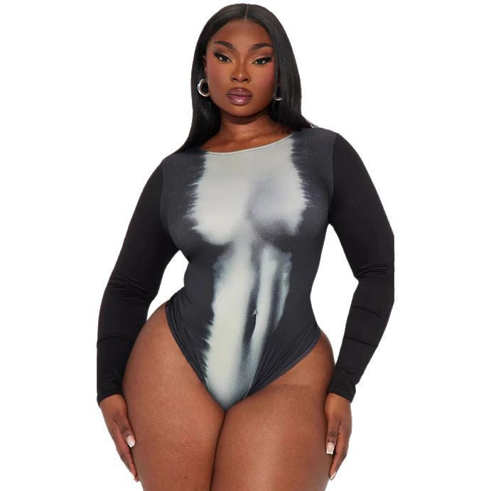 Dame Langærmet Bodysuit Skovae