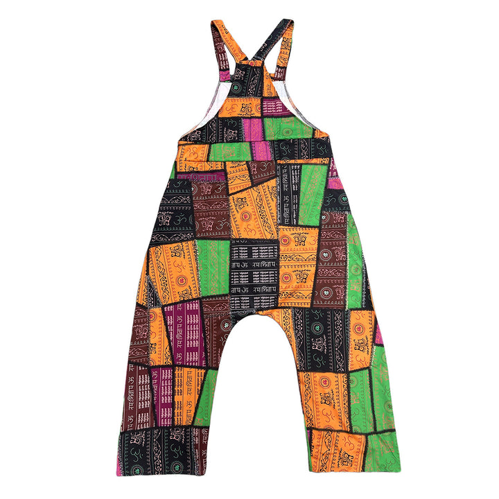 Damer Patchwork Latzbukser i afslappet stil Stilla