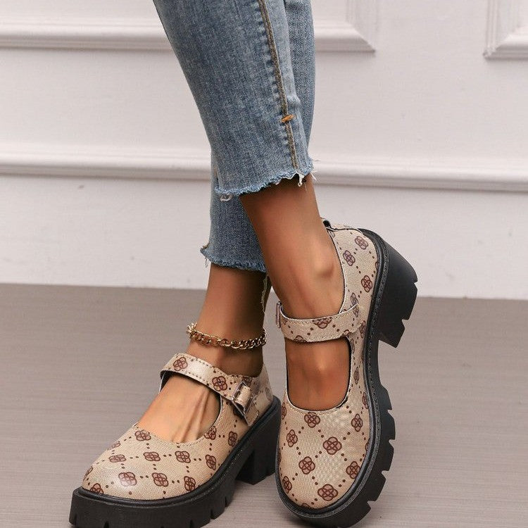 Dame Elegant og komfortabel Riemchen-sandaler med moderigtige mønster Stilla