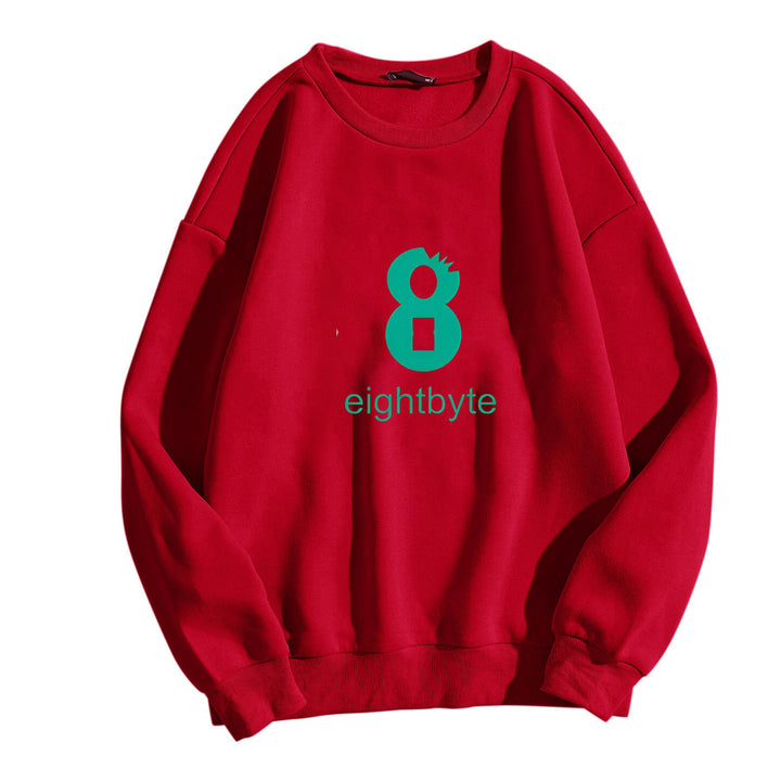 Kvindernes hyggelige sweatshirt med modern print Skovae