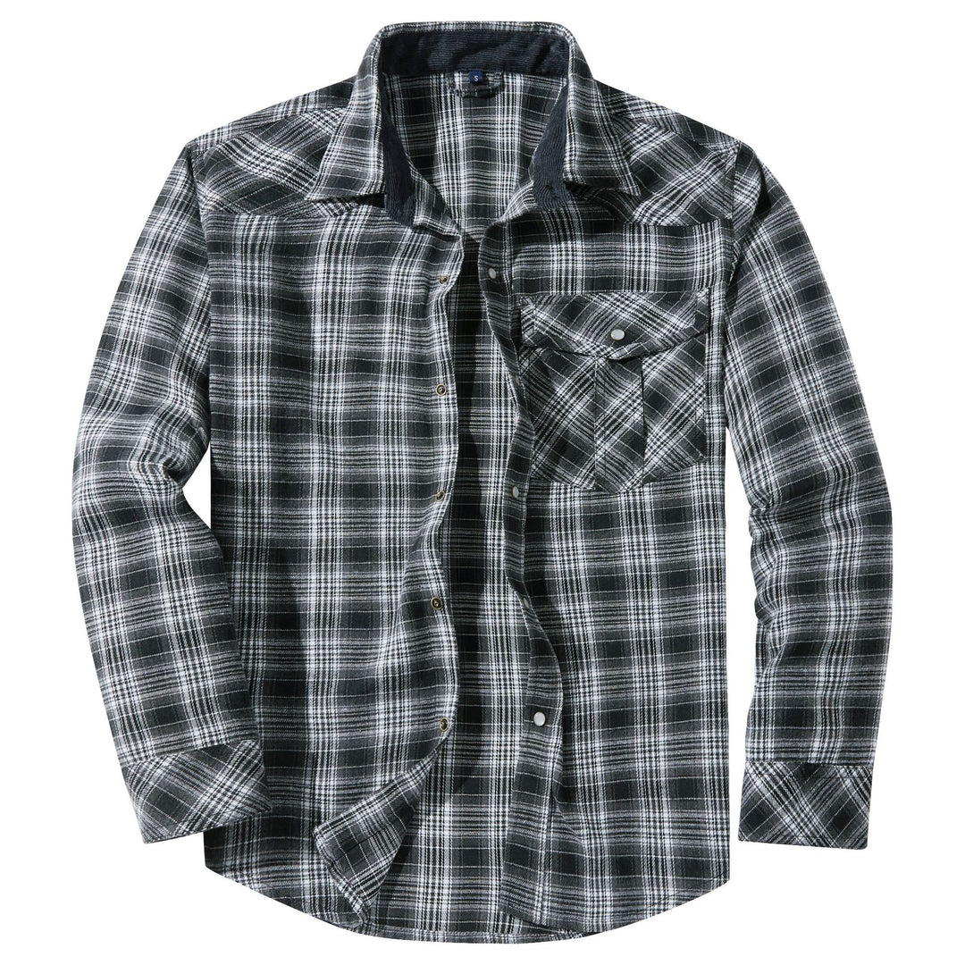 Herrer ternet flannel skjorte Stilla