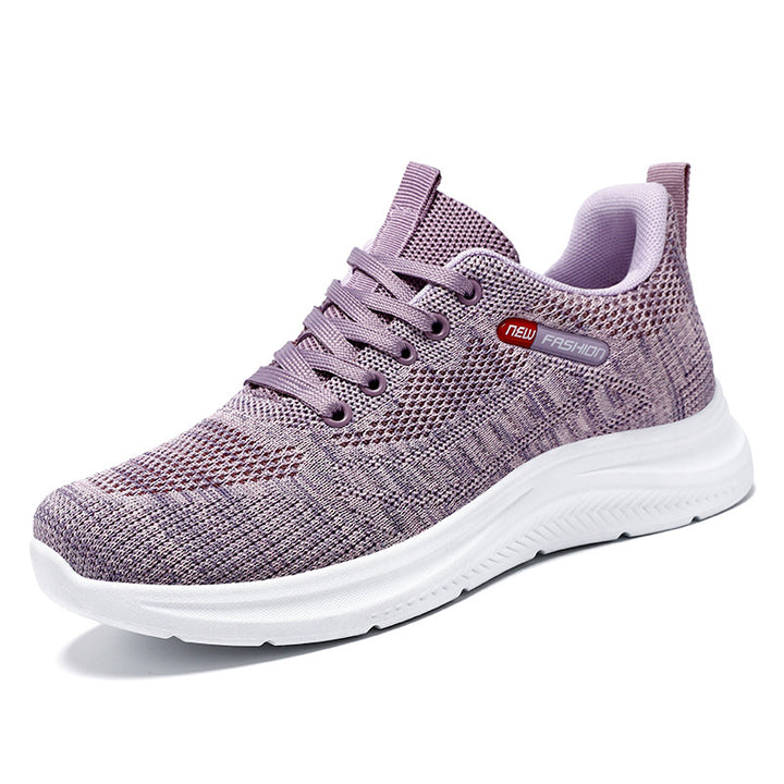 Dame Sporty Sneakers med åndbart mesh-overflade og støddæmpende sålprofil Stilla