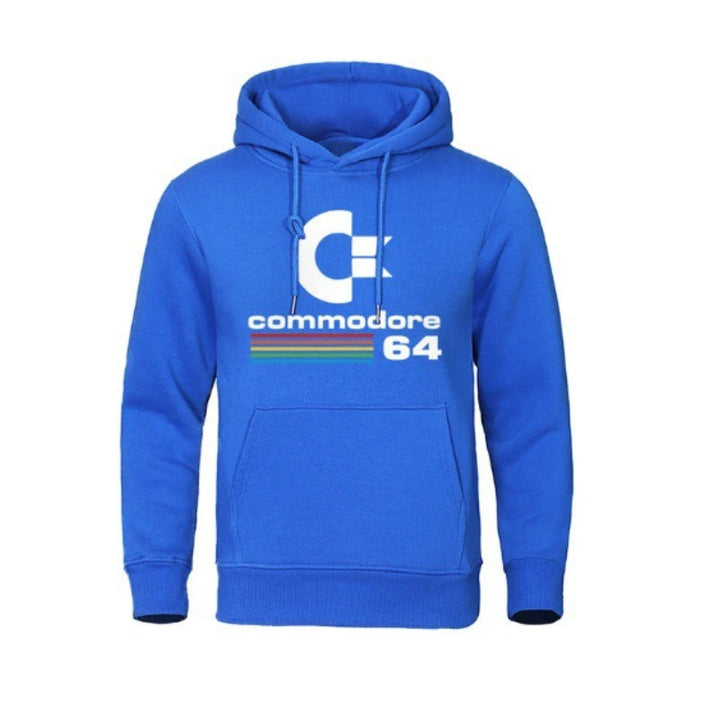 Kvinders hoodie med retro computer motiv Skovae
