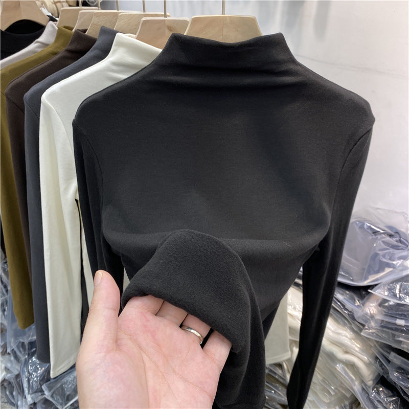 Femme Rullekrave Langærmet T-shirt Stilla