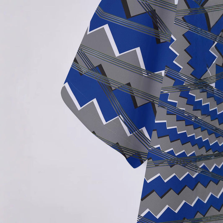 Herrer Poloshirt med kreativt spiralformet design og åndbare egenskaber Stilla