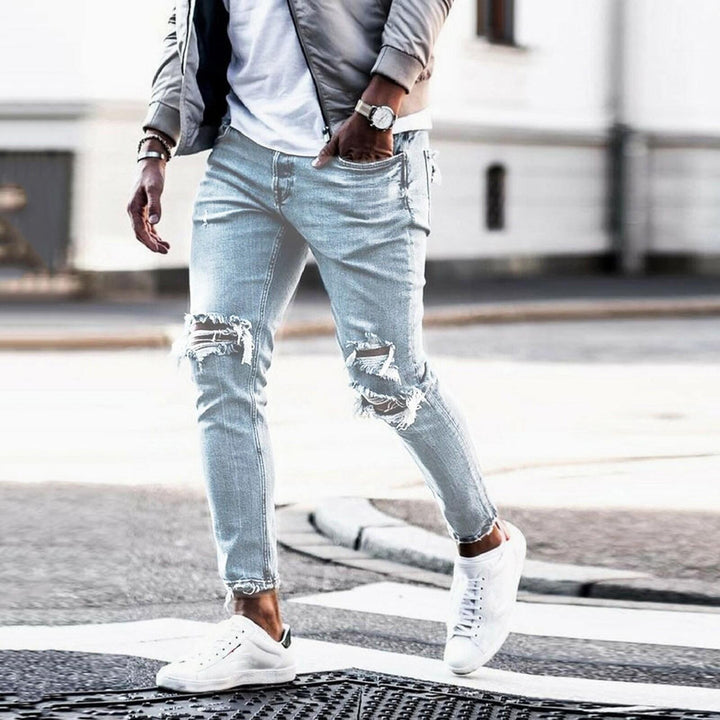 Herren Zdestroyed Jeans Stilla