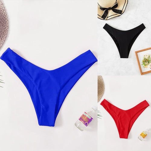 Dame højskåret bikini-bund Skovae