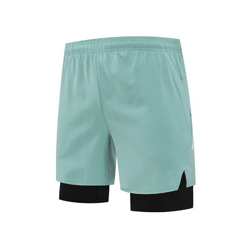 Herrer Sportlige Løbe shorts med integrerede Kompressions leggings Stilla