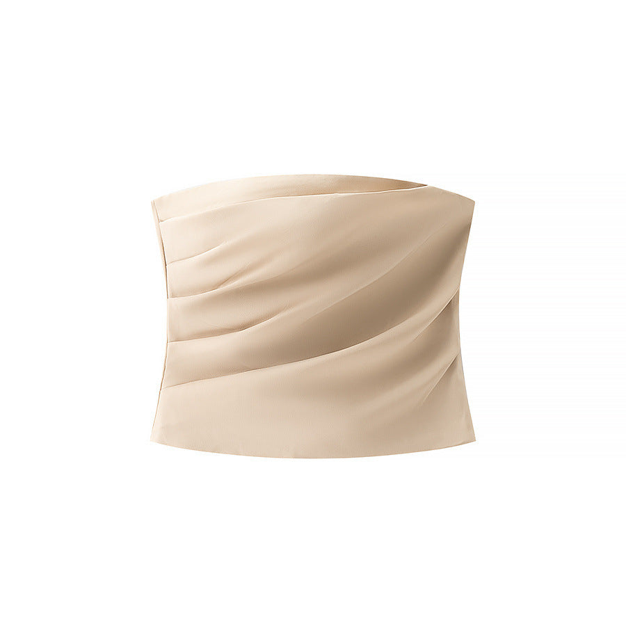 Dame sæt bestående af off-shoulder top og brede bukser Stilla