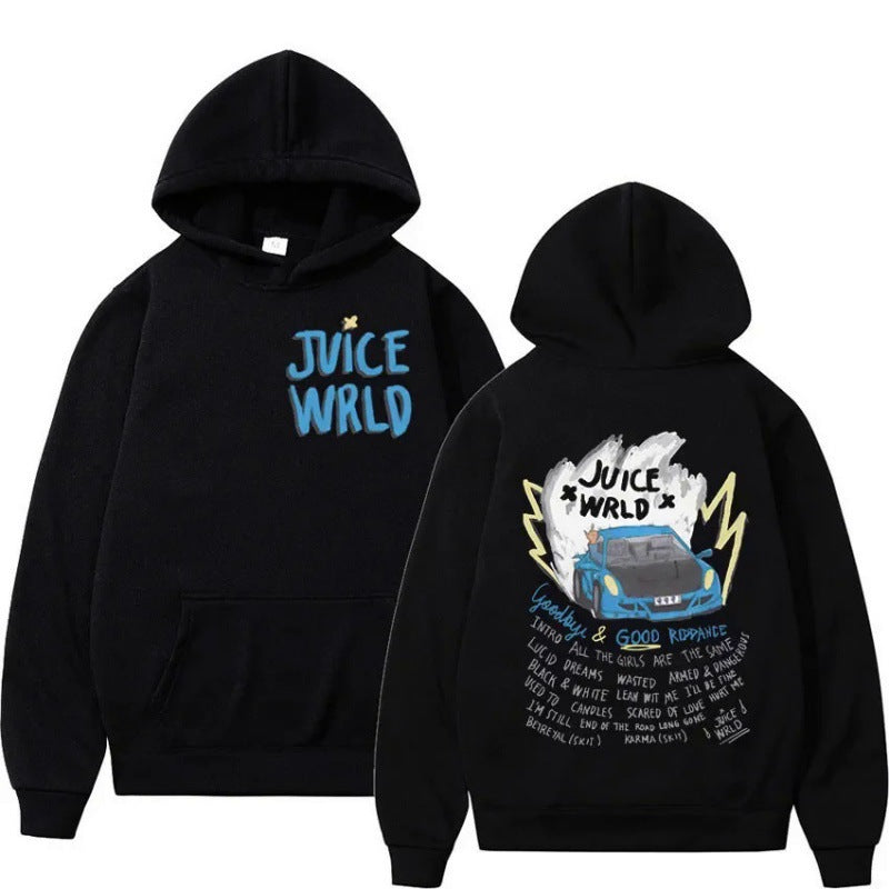 Kvinders hoodie med livligt graffiti-design og behagelig pasform Skovae