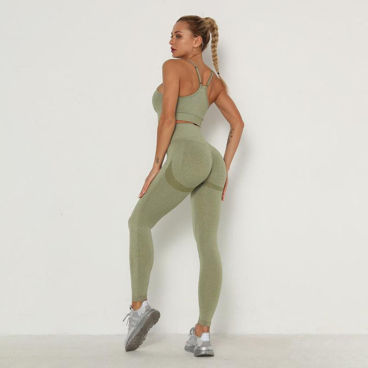 Dame Højhalsede Sportleggings med kompressivt design og åndbare egenskaber Stilla
