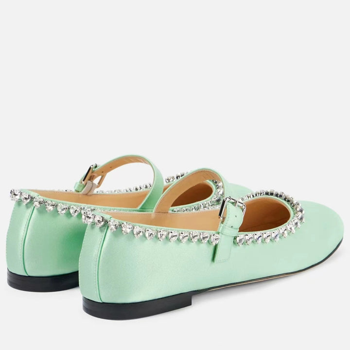Femme Elegant Dekoreret Mary Jane Flats Stilla