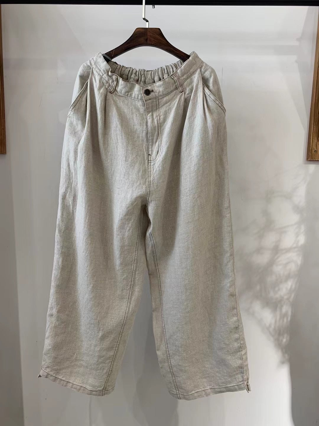 Femme Afslappet Fit Let Linnedragt Stilla