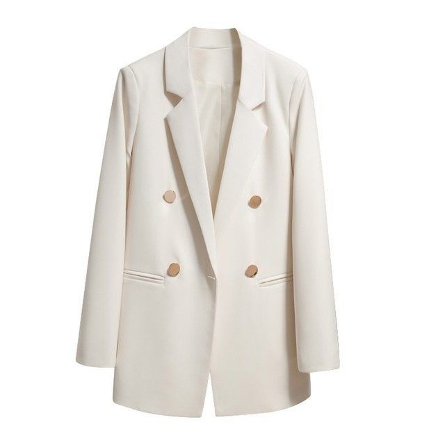 Kvinders elegante og moderne snit blazer med dobbelt knaplukning Stilla
