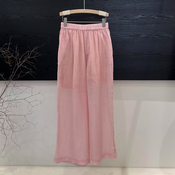 Femme Let Bred Bukser Stilla