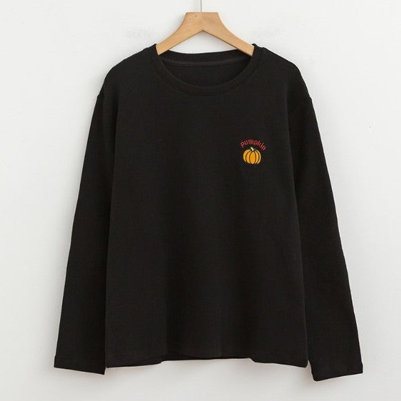 Femme Casual Grafik Langærmet Sweatshirt Stilla