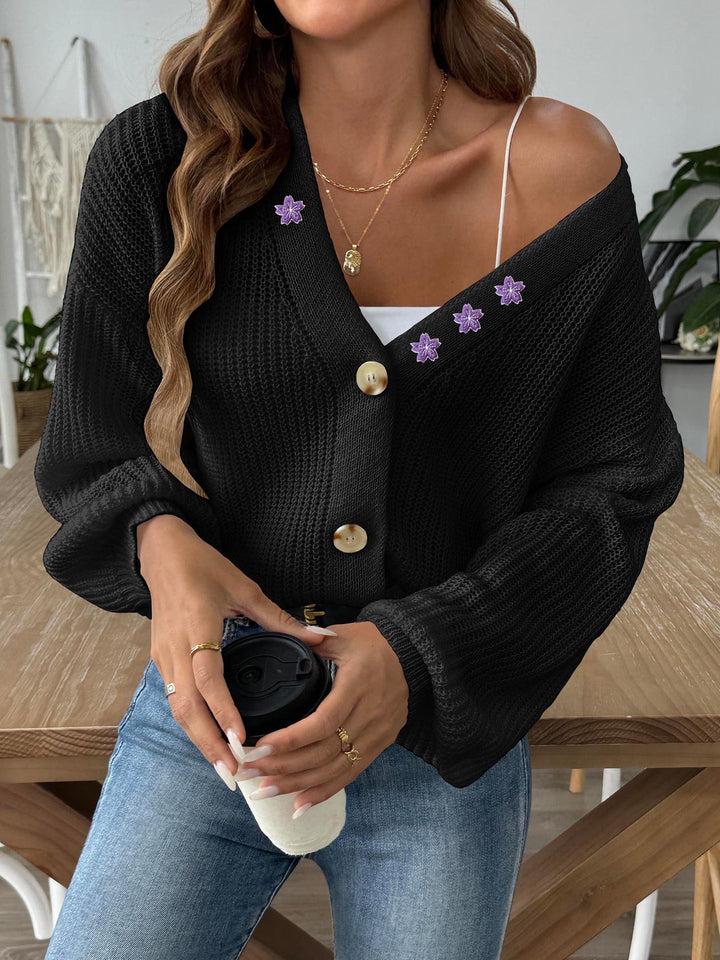 Dame afslappet strikcardigan Stilla
