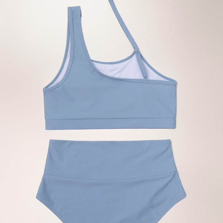 Dame Sport-Bikini-sæt med moderne snit og højtaljet trusse Stilla