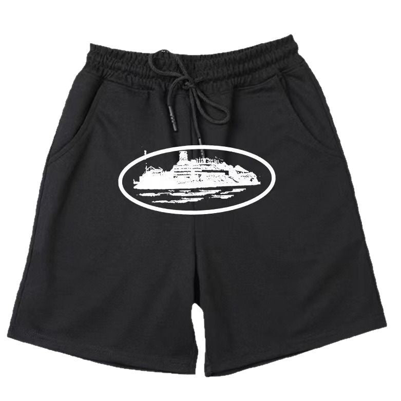 Kvinders komfortable sweat shorts med elastisk talje og sidelommer Skovae