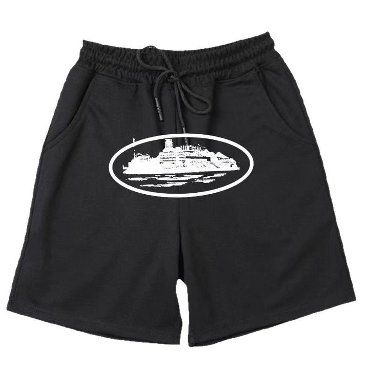 Kvinders komfortable sweat shorts med elastisk talje og sidelommer Skovae