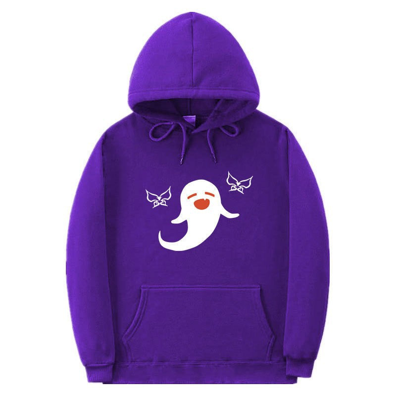 Dame Hoodie med Legende Spøgelse Design Skovae