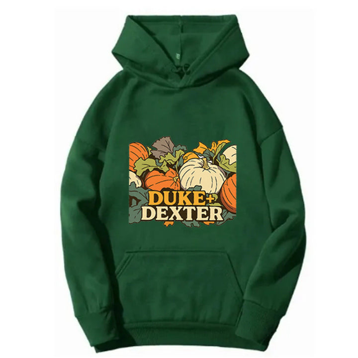 Kvinders hoodie med muntert græskar motiv Skovae