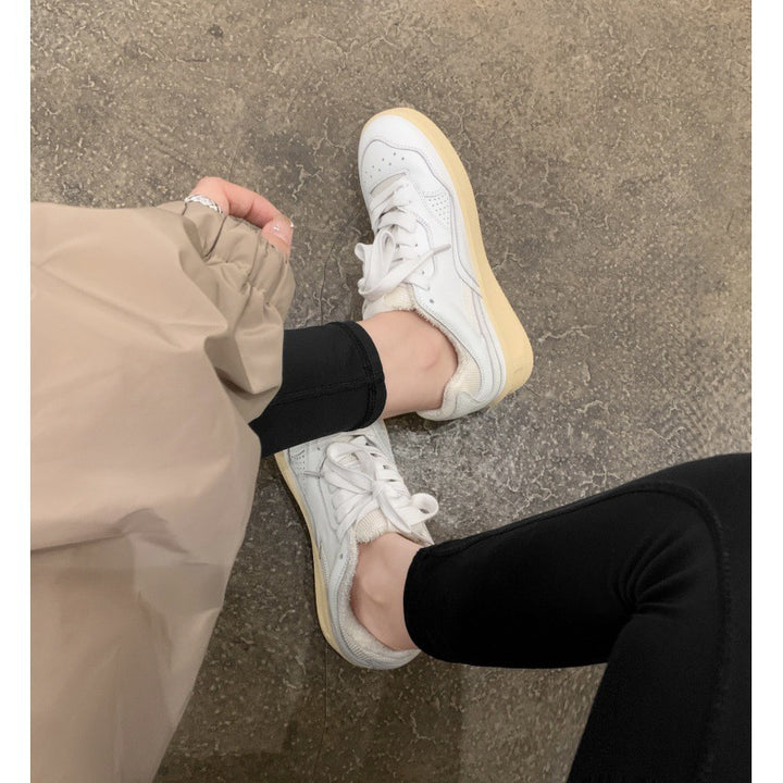 Dame fritids platform sneakers med åndbare mesh-accente Stilla