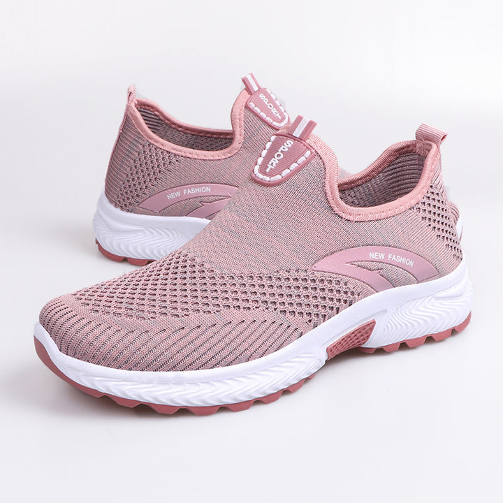 Femme Flexible Strik Slip-On Løbesneaker Stilla
