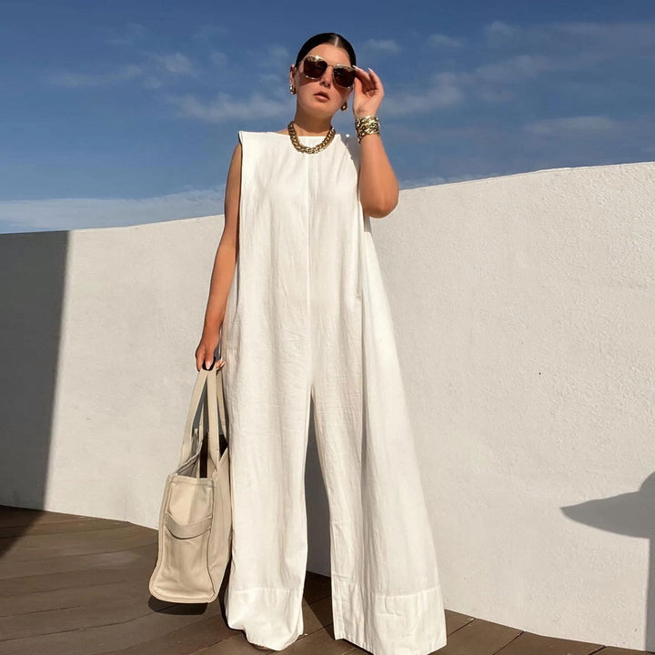 Dame Bredskåret Jumpsuit med elegant design Stilla