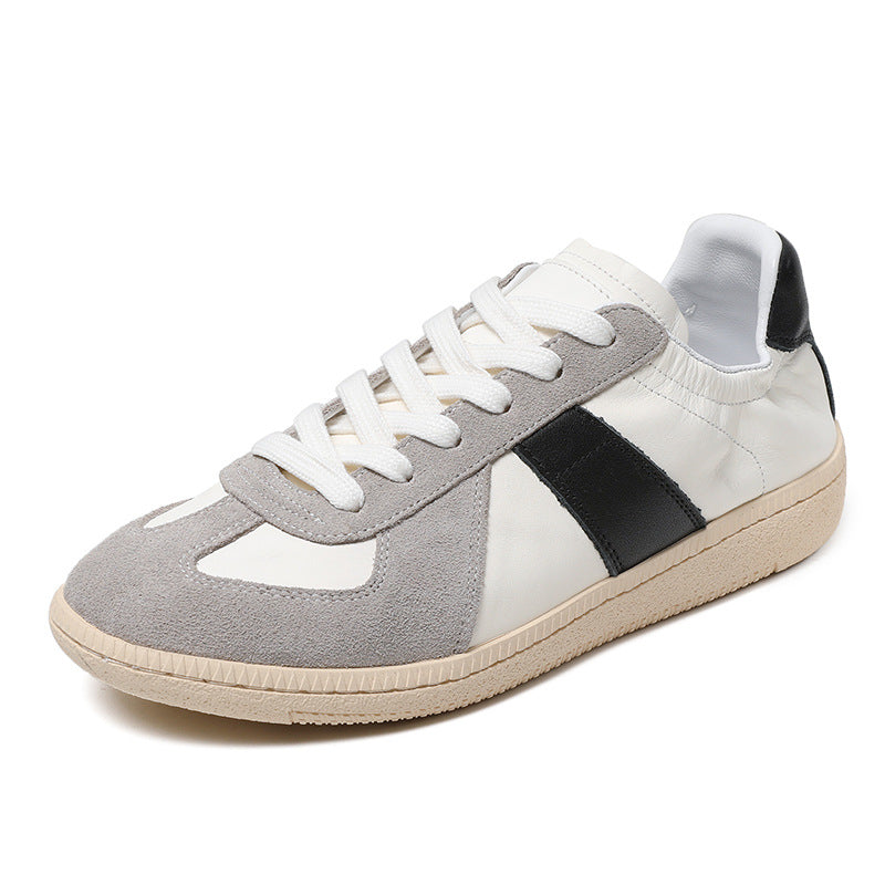 Herrer Klassiske Lavskos-Læder-Sneakers Stilla