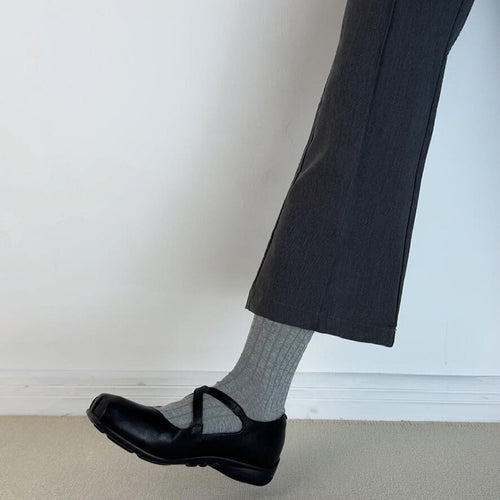 Damer Elegante Krydsrem Mary Jane Ballerinas Stilla