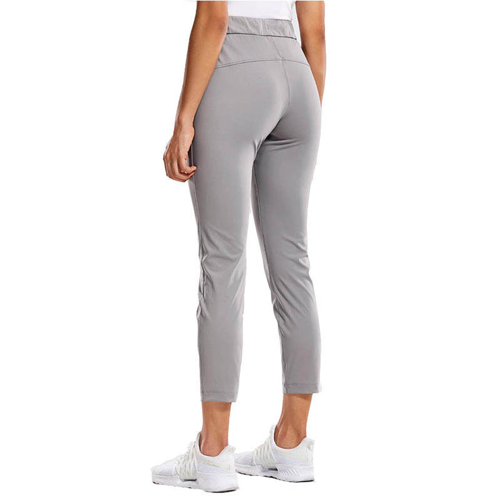 Dame Sporty Funktionsbukser med elastisk talje og sidelommer Stilla