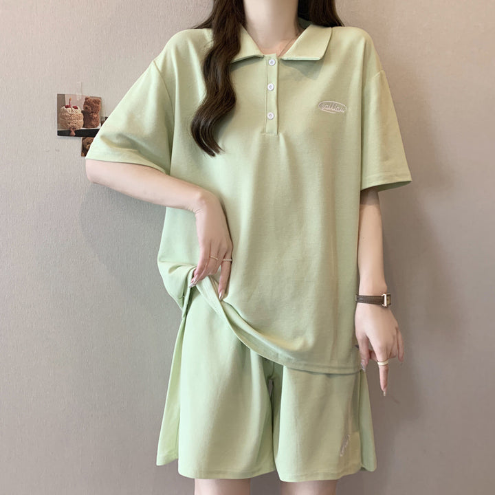Femme Polo Stil Lounge Sæt Stilla
