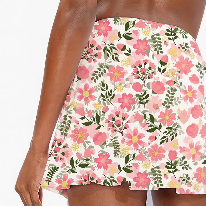 Femme Floral Sportsnederdel Stilla