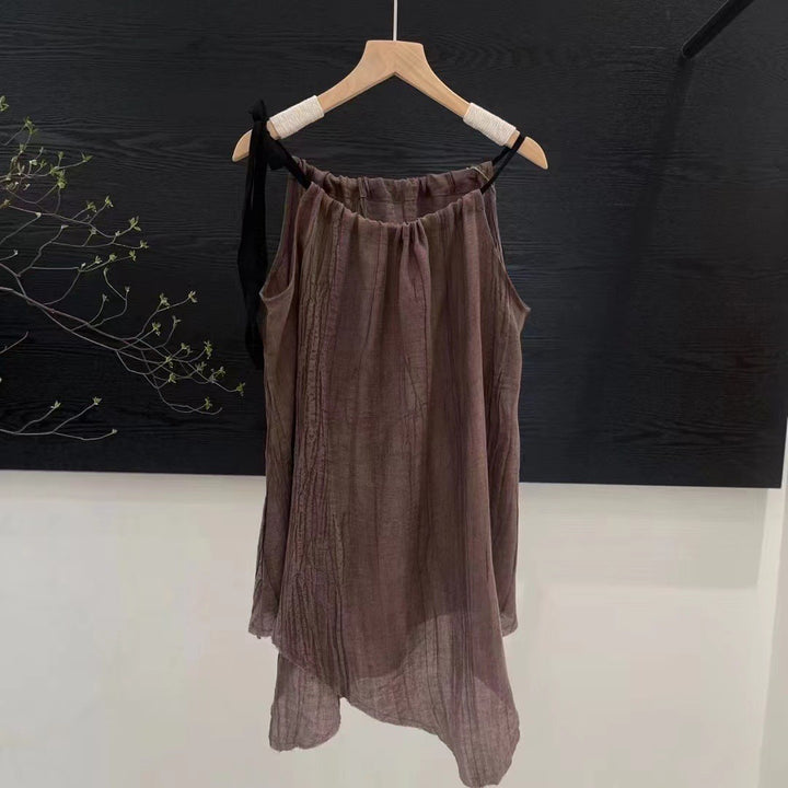 Dame Elegant Asymmetrisk Maxi-Nederdel Stilla