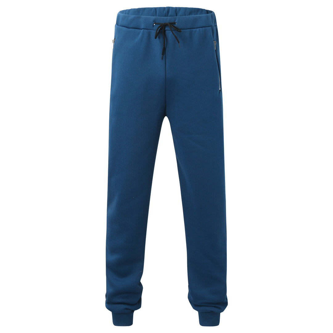 Herre Sporty Joggingbukser med sidelommer med lynlås Stilla