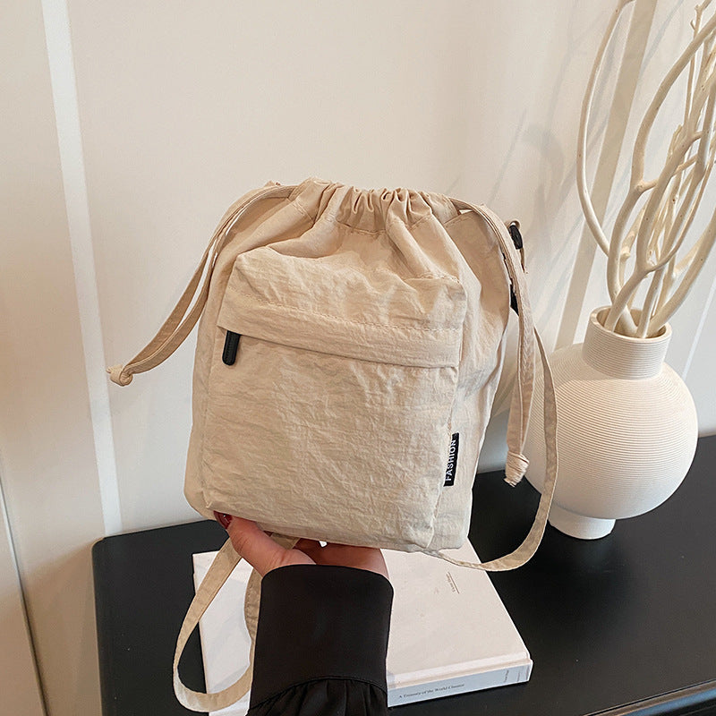 Femme Alsidig Snøre Tote Bag Stilla
