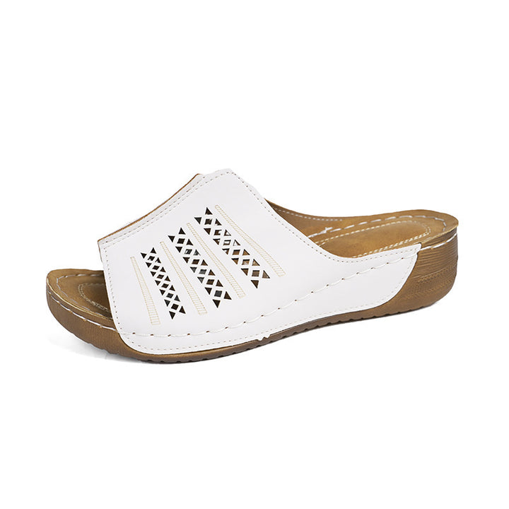 Stilfulde Dame-Casual-Slidesandaler Stilla