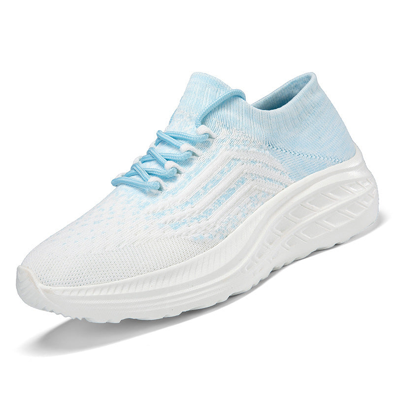 Herre Strik-Performance-Sneakers med Adaptive Fit Teknologi Stilla