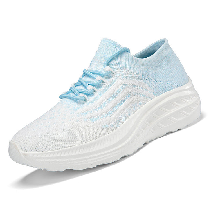 Herre Strik-Performance-Sneakers med Adaptive Fit Teknologi Stilla