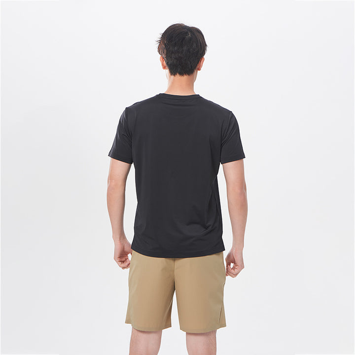 Herre teknisk sport T-shirt med strækbart stretchmateriale Stilla
