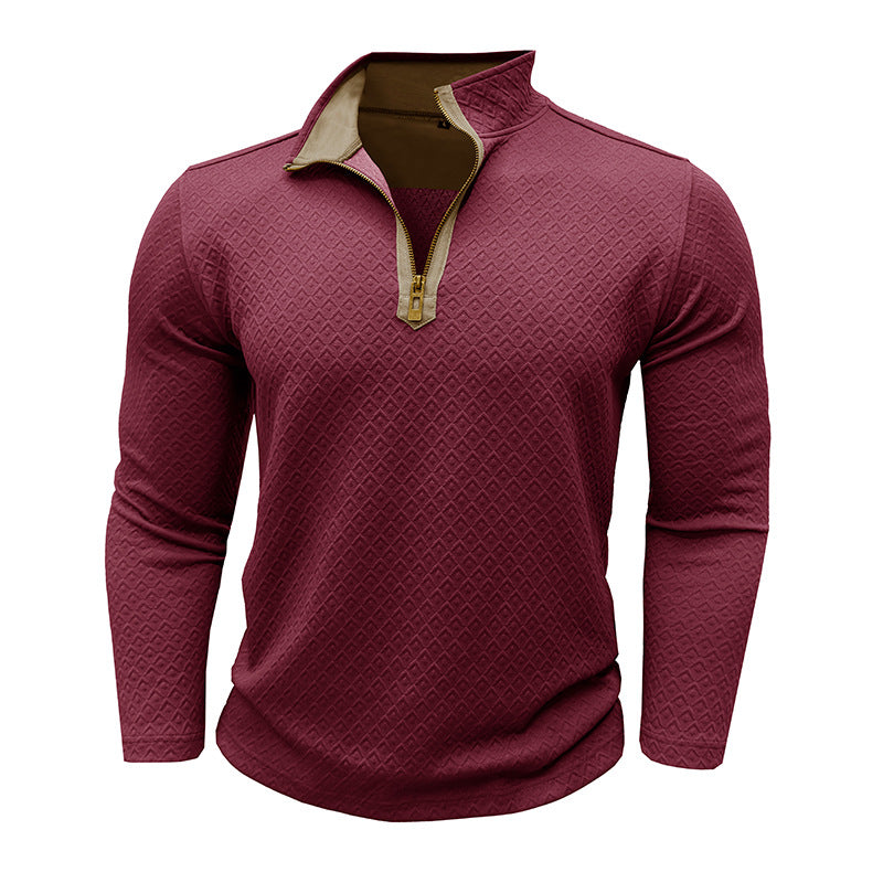 Herrer Pullover med lynlås Stilla