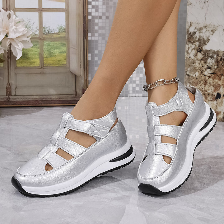 Dame Sporty Sandaler med åndbart overmateriale og skridsikker gummisål Stilla