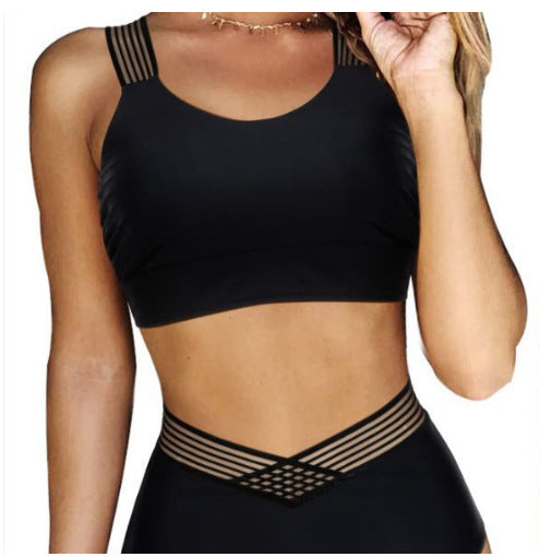 Dame højtydende sport crop top Stilla