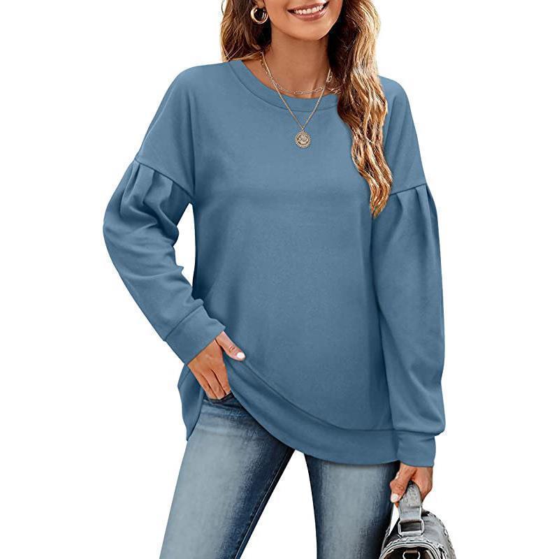 Dame Oversized Sweatshirt med Puffærmer Stilla