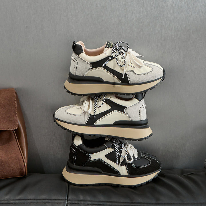 Damer Stilfulde Chunky Plattform Sneakers Stilla