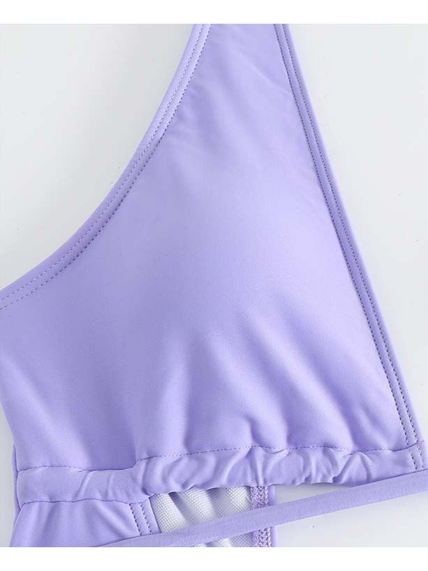 Dame Plunge Cut-Out Monokini Badedragt Stilla