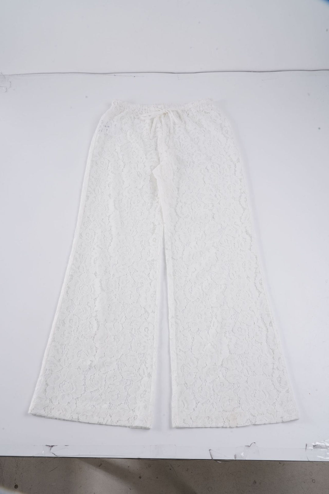 Damen elegante Spitzenhose Skovae