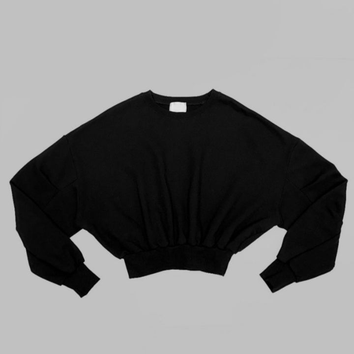Kvinders afslappede cropped sweater Stilla